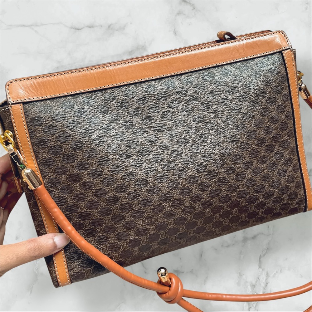 Celine Macadam large Shoulder Bag - Picture 6 of 14